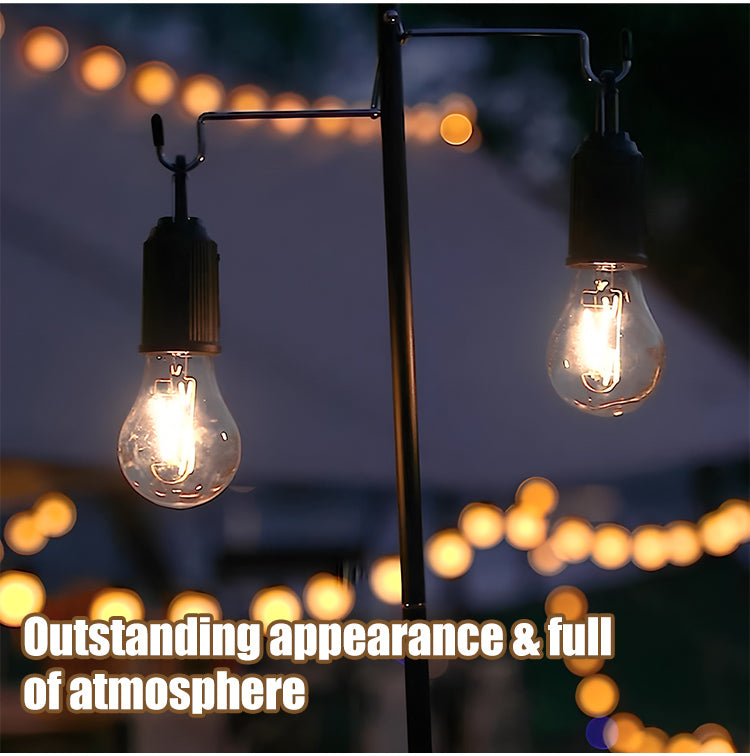 2 sztuki zniżki☀️⚡Nowa, ładowalna lampa kempingowa zasilana energią słoneczną, wielofunkcyjne, przenośne oświetlenie nastrojowe.